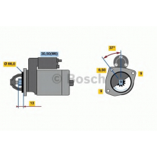 0 001 107 490 BOSCH Стартер