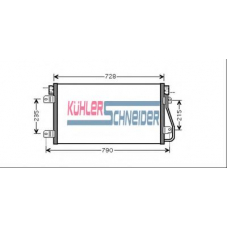 0920171 KUHLER SCHNEIDER Конденсатор, кондиционер