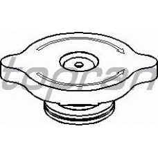 400 252 TOPRAN Крышка, резервуар охлаждающей жидкости