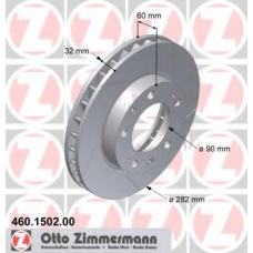 460.1502.00 ZIMMERMANN Тормозной диск