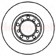 561166B BENDIX Тормозной диск