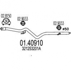 01.40910 MTS Труба выхлопного газа