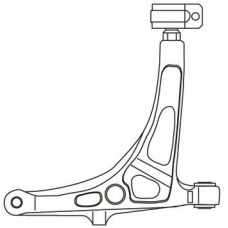 1761 FRAP Рычаг независимой подвески колеса, подвеска колеса
