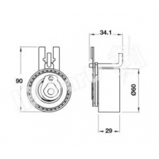 ITB-6347 IPS Parts Устройство для натяжения ремня, ремень ГРМ