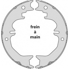 M902 MGA Комплект тормозных колодок, стояночная тормозная с