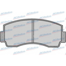 AC058167D AC Delco Комплект тормозных колодок, дисковый тормоз