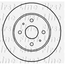 FBD1782 FIRST LINE Тормозной диск