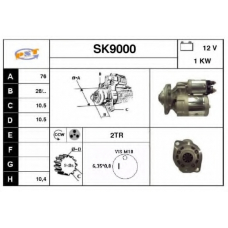 SK9000 SNRA Стартер