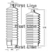 FSG3129 FIRST LINE Пыльник, рулевое управление