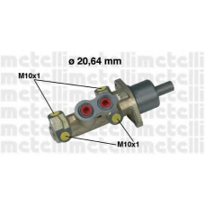 05-0232 METELLI Главный тормозной цилиндр