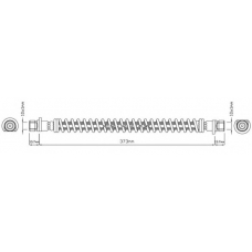 VBJ333 MOTAQUIP Тормозной шланг