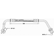 FBH6271 FIRST LINE Тормозной шланг