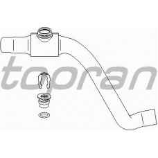 110 853 TOPRAN Шланг радиатора
