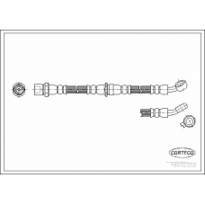 19032352 CORTECO Тормозной шланг