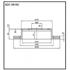 ADC 0810V Allied Nippon Гидравлические цилиндры