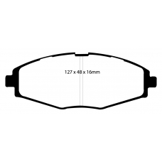 DP21212 EBC Brakes Колодки тормозные