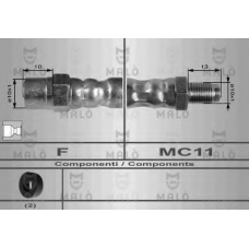8692 Malo Тормозной шланг
