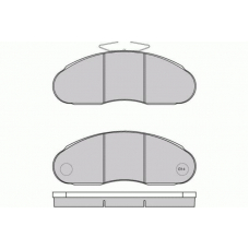 12-5261 E.T.F. Комплект тормозных колодок, дисковый тормоз