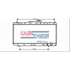 3220281 KUHLER SCHNEIDER Радиатор, охлаждение двигател