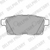 LP2052 DELPHI Комплект тормозных колодок, дисковый тормоз