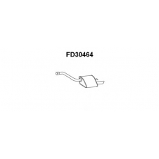 FD30464 VENEPORTE Глушитель выхлопных газов конечный