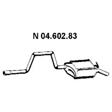 04.602.83 EBERSPACHER Глушитель выхлопных газов конечный