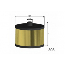 F104 MISFAT Топливный фильтр