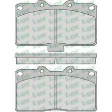 05P1026 LPR Комплект тормозных колодок, дисковый тормоз