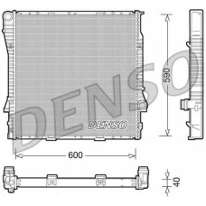 DRM05114 DENSO Радиатор, охлаждение двигателя