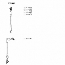 600/436 BREMI Комплект проводов зажигания