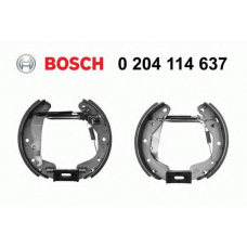 0 204 114 637 BOSCH Комплект тормозных колодок