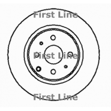 FBD551 FIRST LINE Тормозной диск