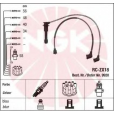 9920 NGK Комплект проводов зажигания