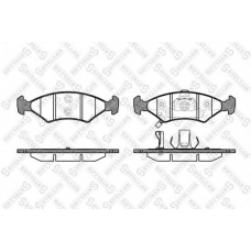 513 022B-SX STELLOX Комплект тормозных колодок, дисковый тормоз