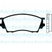 BP-4523 KAVO PARTS Комплект тормозных колодок, дисковый тормоз