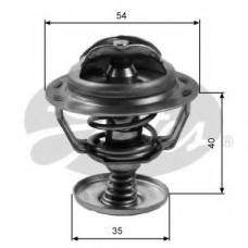 TH06082G1 GATES Термостат, охлаждающая жидкость