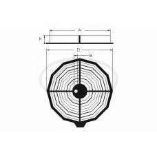 SB 976 SCT Воздушный фильтр