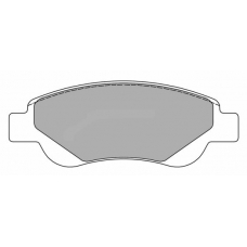 FBP-1418 FREMAX Комплект тормозных колодок, дисковый тормоз