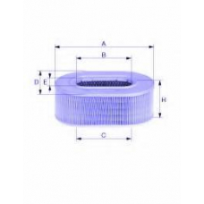 AE 2493 UNICO FILTER Воздушный фильтр