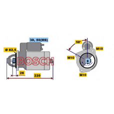 0 001 218 154 BOSCH Стартер