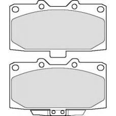 CBP31614 COMLINE Комплект тормозных колодок, дисковый тормоз