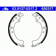 03.0137-0317.2 ATE Комплект тормозных колодок