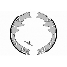 2518 RAICAM Комплект тормозных колодок