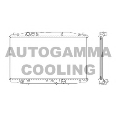 105211 AUTOGAMMA Радиатор, охлаждение двигателя