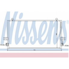 94297 NISSENS Конденсатор, кондиционер