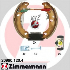 20990.120.4 ZIMMERMANN Комплект тормозных колодок