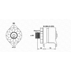 943356662010 MAGNETI MARELLI Генератор