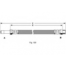 PHB366 TRW Тормозной шланг