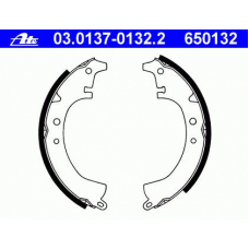 03.0137-0132.2 ATE Комплект тормозных колодок