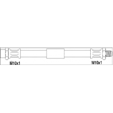 G1912.04 WOKING Тормозной шланг